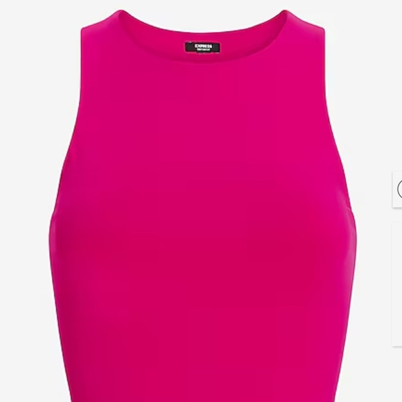 Express Body Contour neon berry bodysuit - Picture 6 of 6